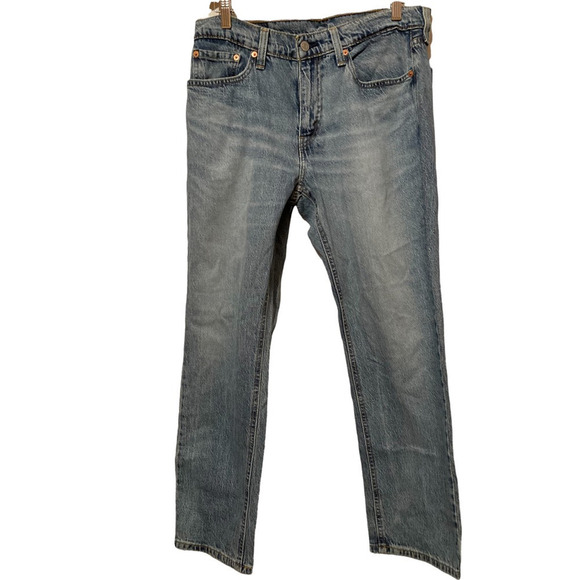 Levi's Mens 541 Classic Straight Jeans Blue Stretch Pockets Denim 31 X 30 - Picture 1 of 9